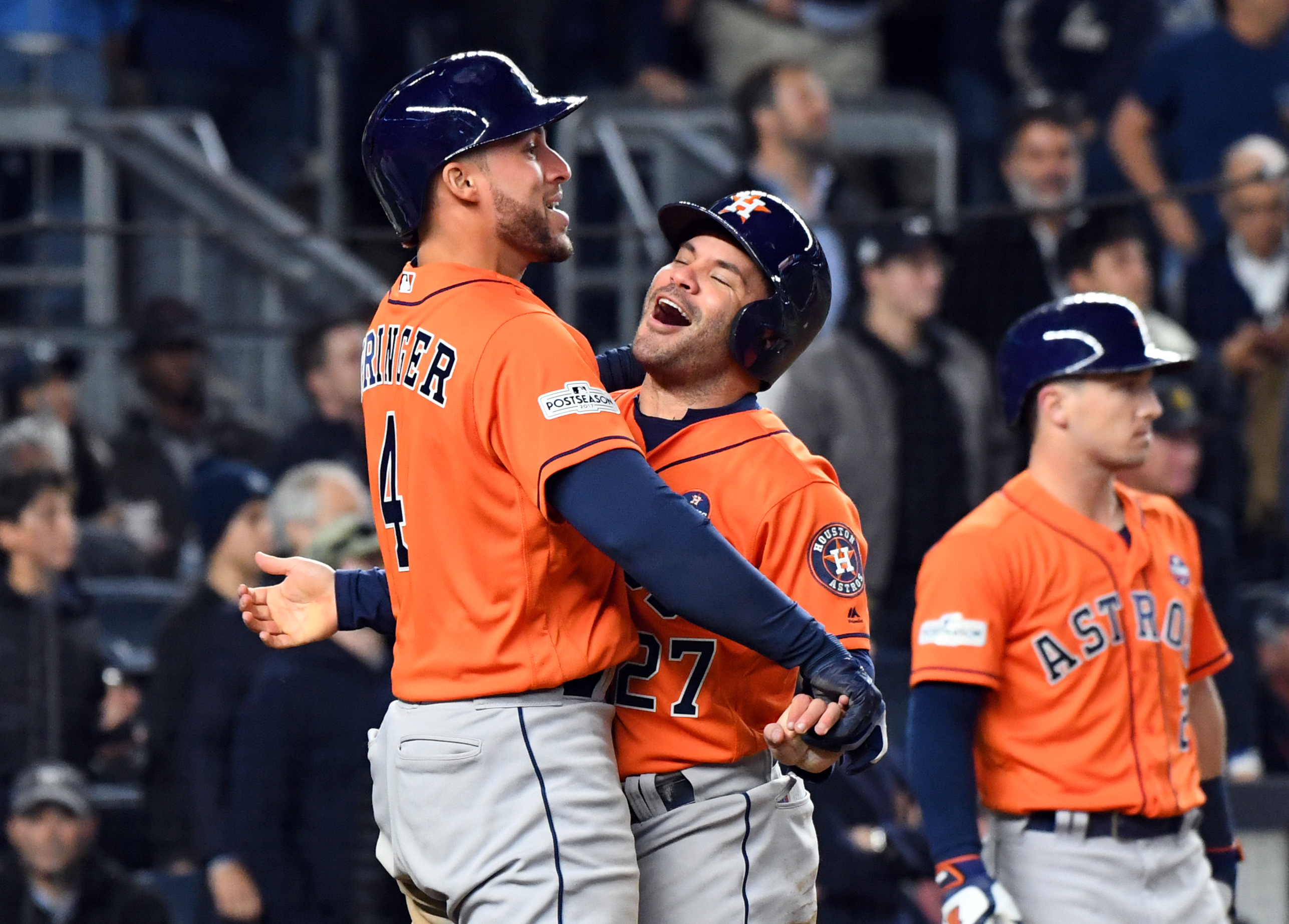 Astros' Altuve, Springer win Silver Slugger Awards | kcentv.com